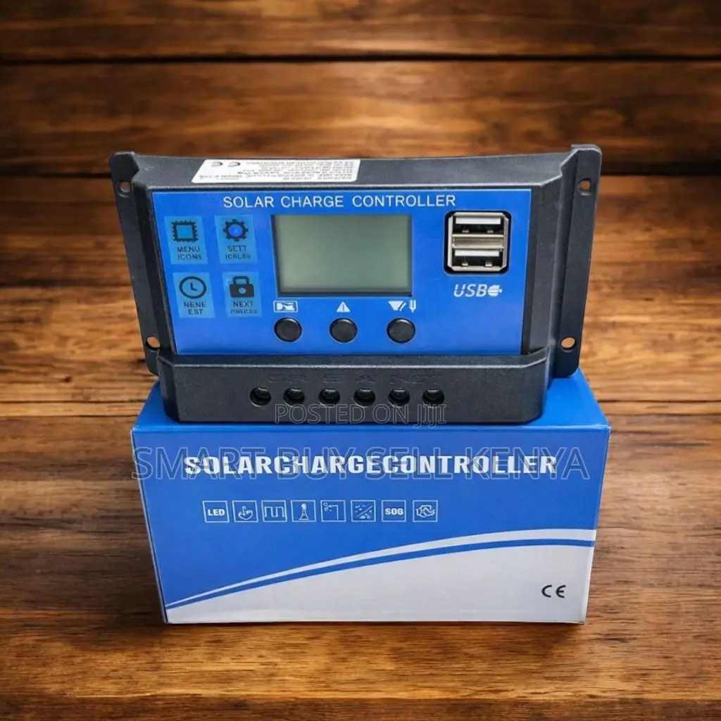 Quality Ensured 12v/24v 10a Solar Charge Controller With LCD Display