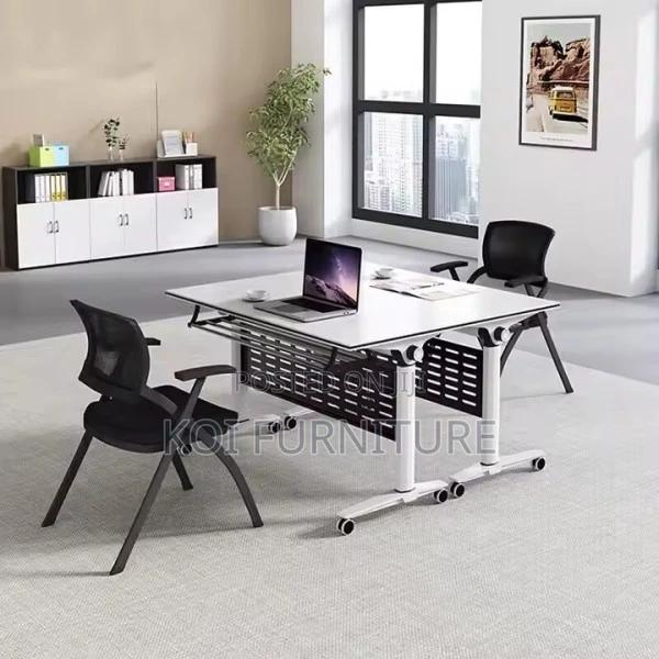 Office Table; Folding Meeting 1200mm Office Table - thumbnail 6