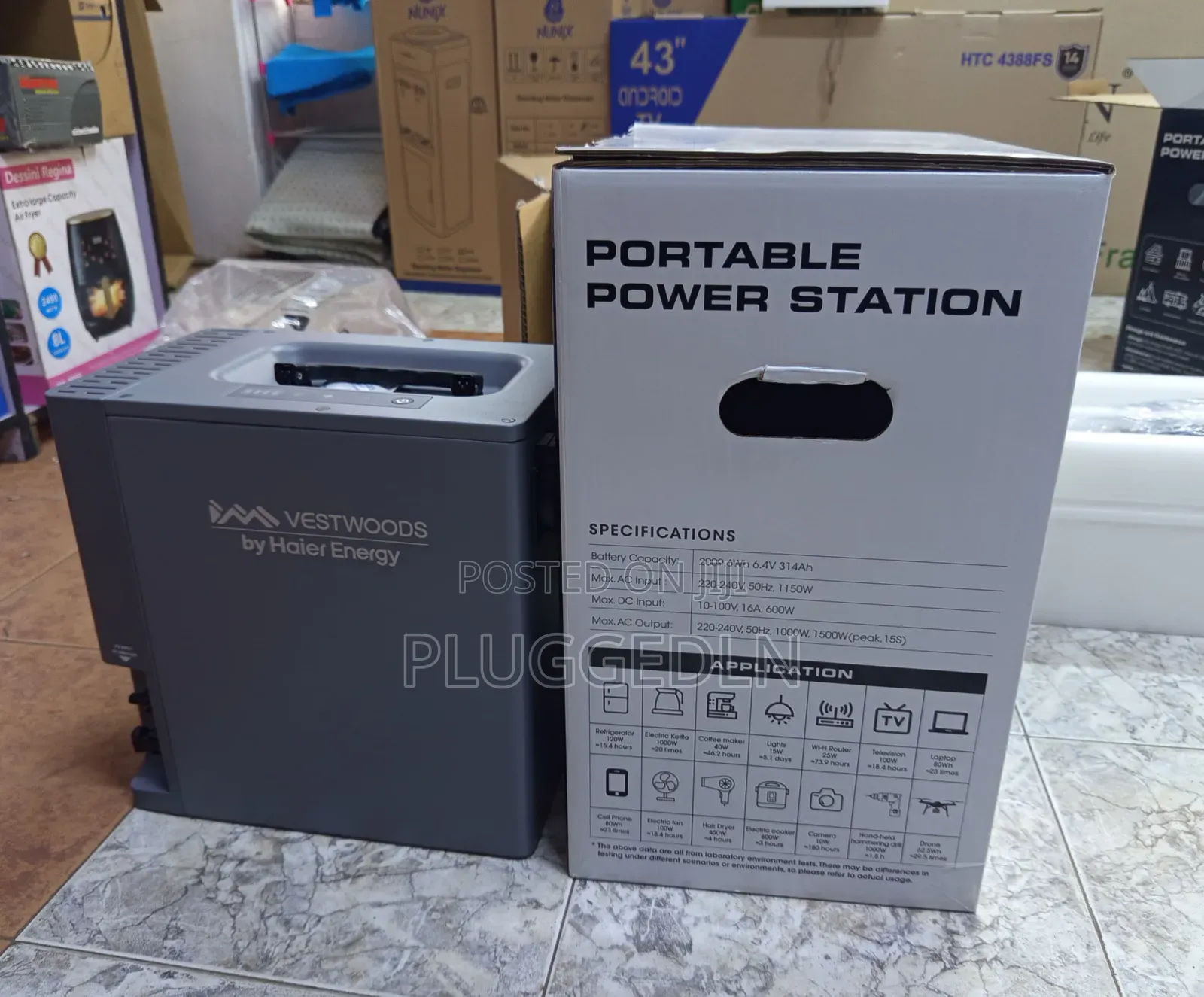 Vestwoods Lithium Battery by Haier