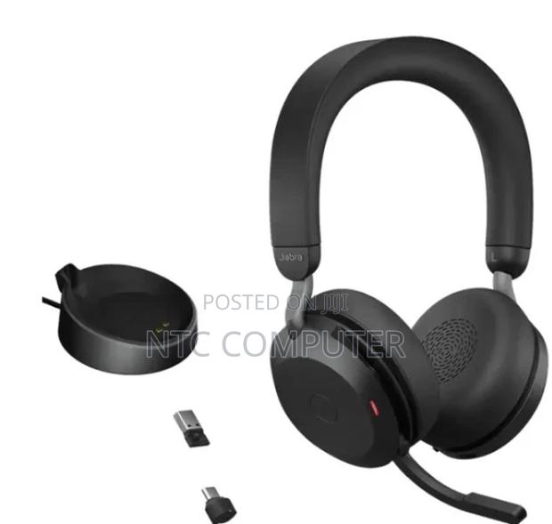 Jabra Evolve2 75 Stereo Headset With Link380a (Usb-A) (Ms Version)