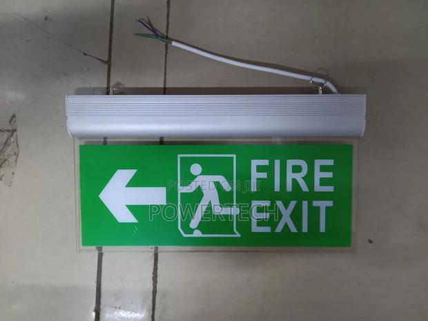 Fire Exit Sign With Led