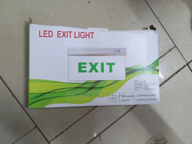 Fire Exit Sign With Led - thumbnail 2