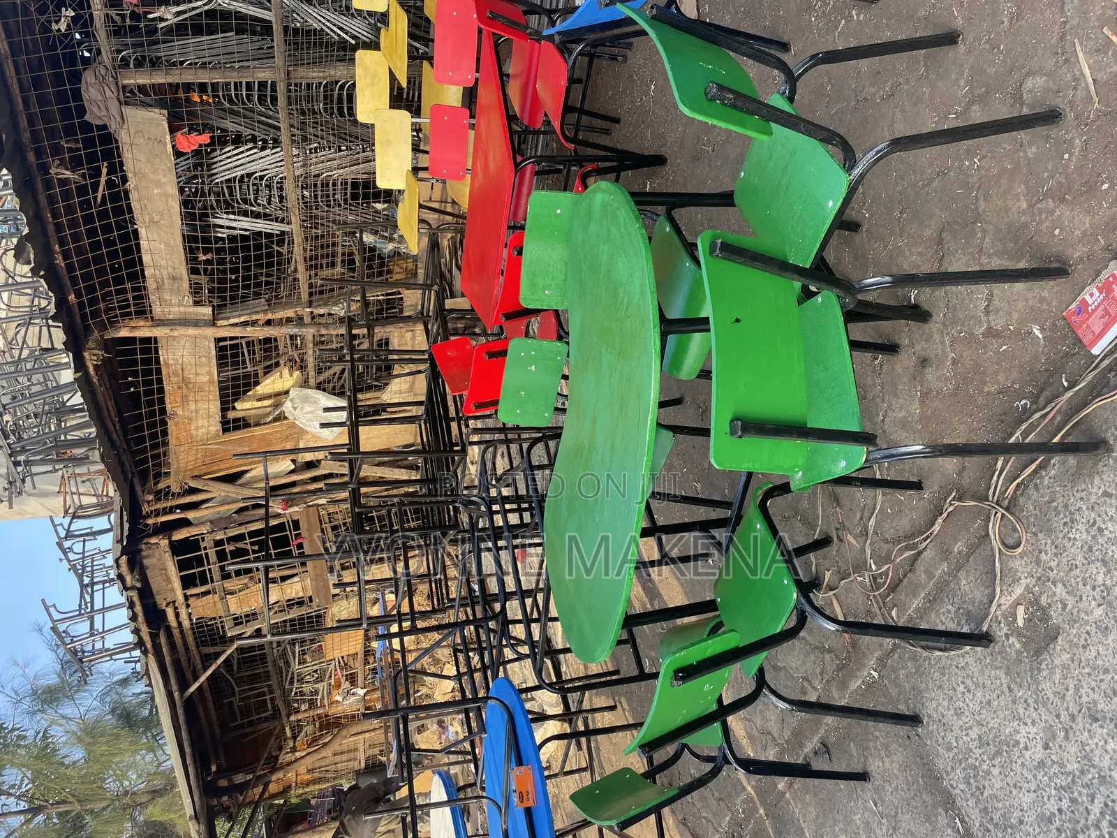 Kindergarten School Table and Chairs