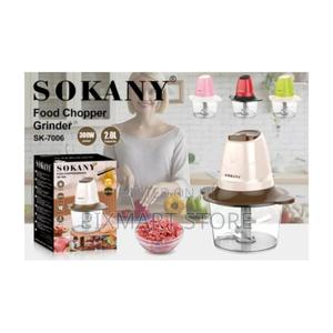 Sokany 2l Kitchen Food Chopper – Powerful Meat Veg Processor - thumbnail 2
