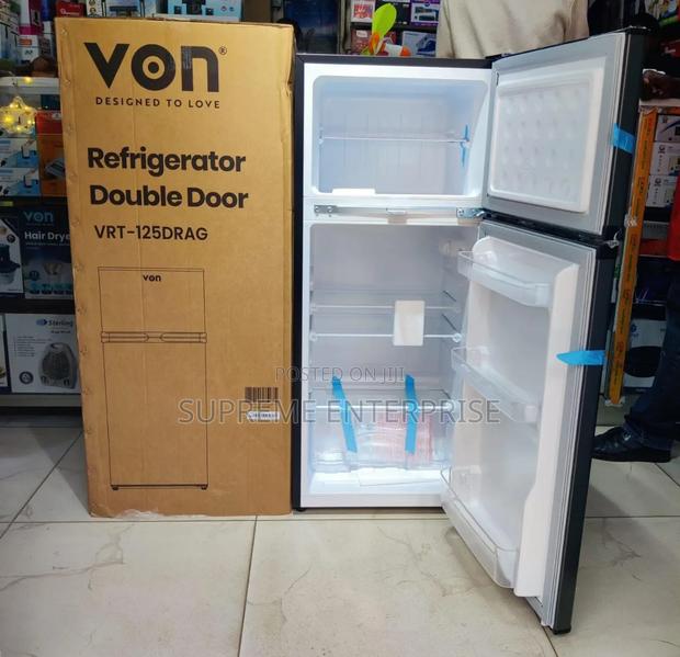 Von Refrigerator Double Door 168 Litres