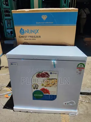*Nunix Chest Freezer at 200l