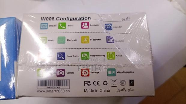 Kid's Smart Watch W008 Smartwatch - Black - thumbnail 2