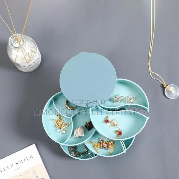 4 Layer  Rotating Accessories Storage  Box - thumbnail 4
