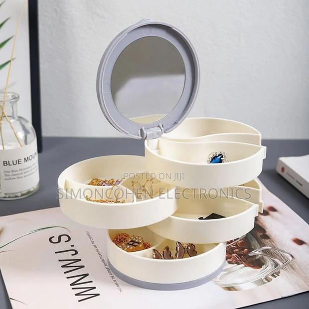 4 Layer  Rotating Accessories Storage  Box - thumbnail 6