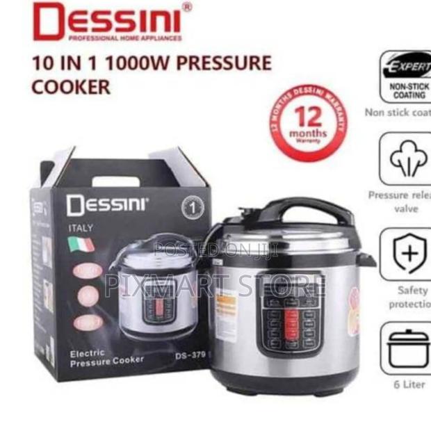 Dessini 6l Electric Pressure Cooker – Multifunction Digital Cooker