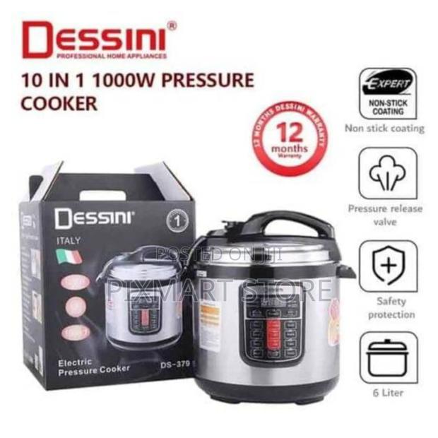 Dessini 6l Multi-Function Electric Pressure Cooker With Timer - main view