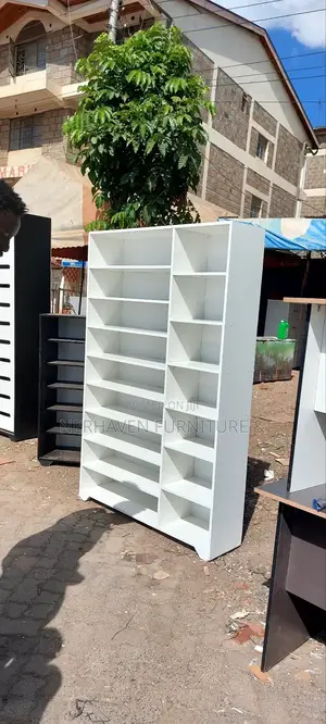 Open White Shoerack/Bookshelf