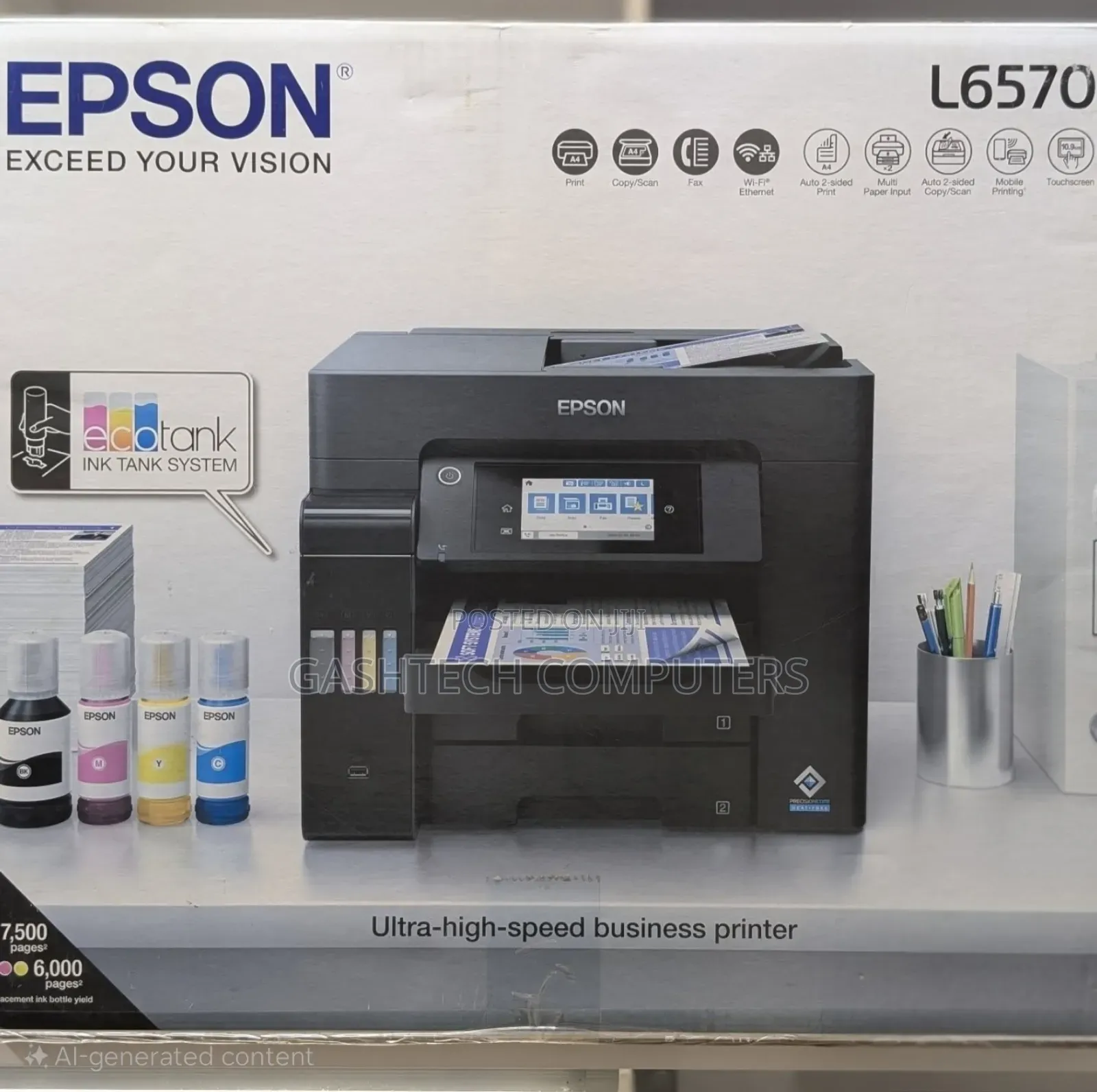 Epson Ecotank L6570 Ink Tank Printer