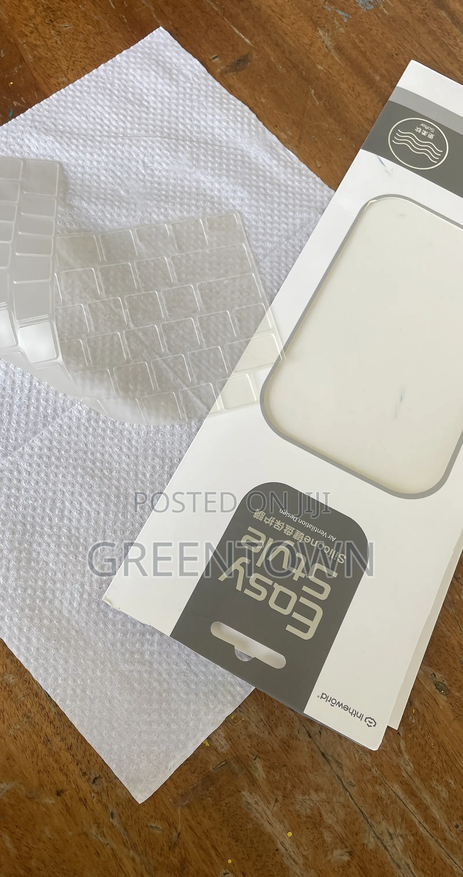 Apple Macbook Keyboard Cover (Transparent Silicone)