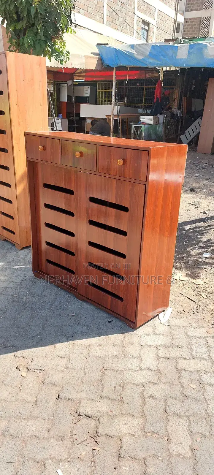 Shoerack With Storage Drawers