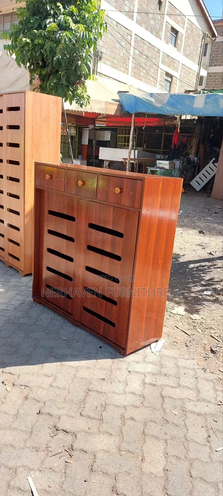 Shoerack With Storage Drawers