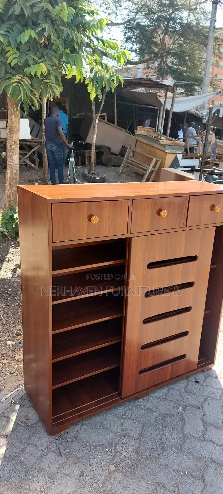 Shoerack With Storage Drawers