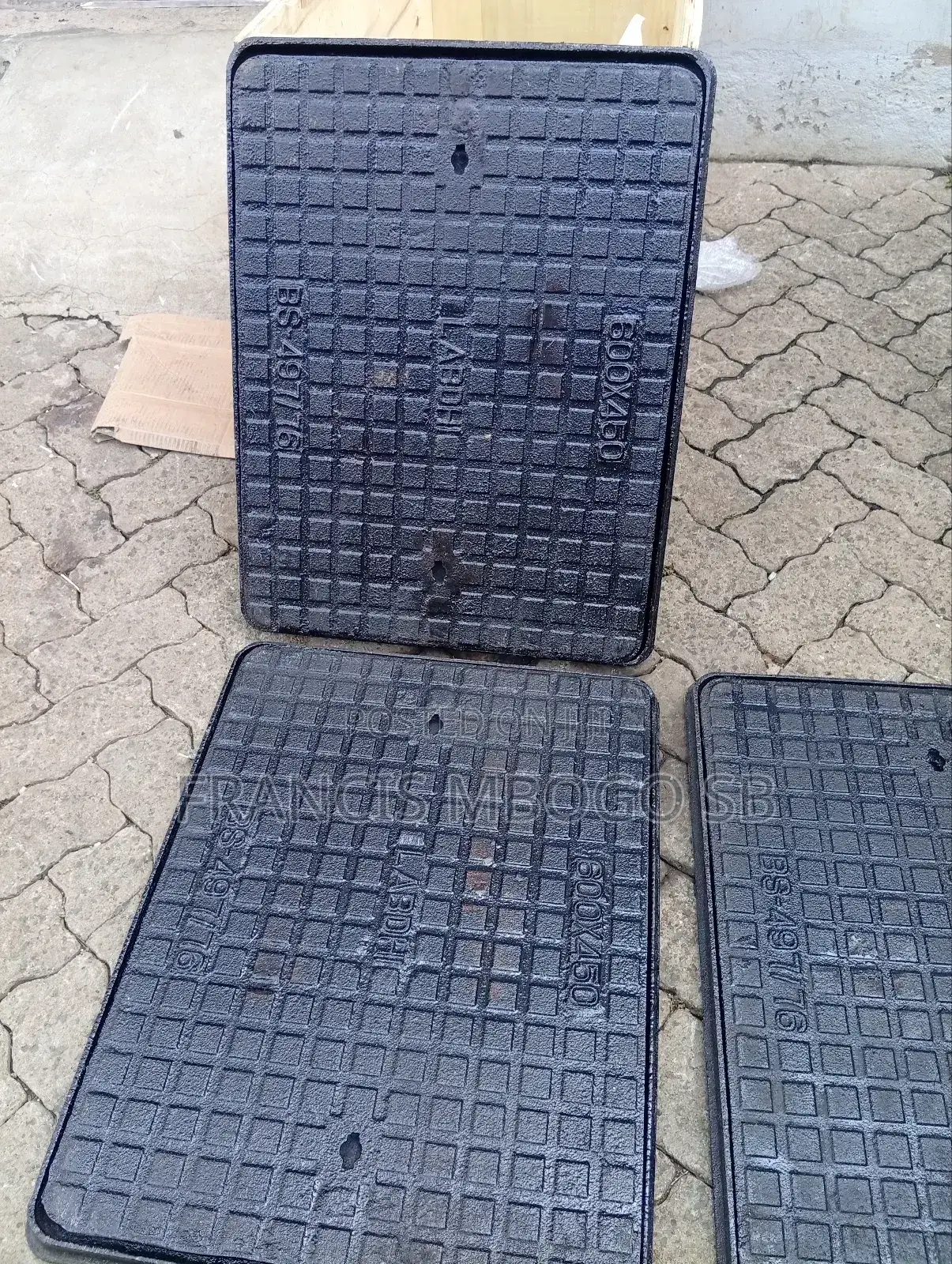 Cast Iron Lid Manhole Covers New