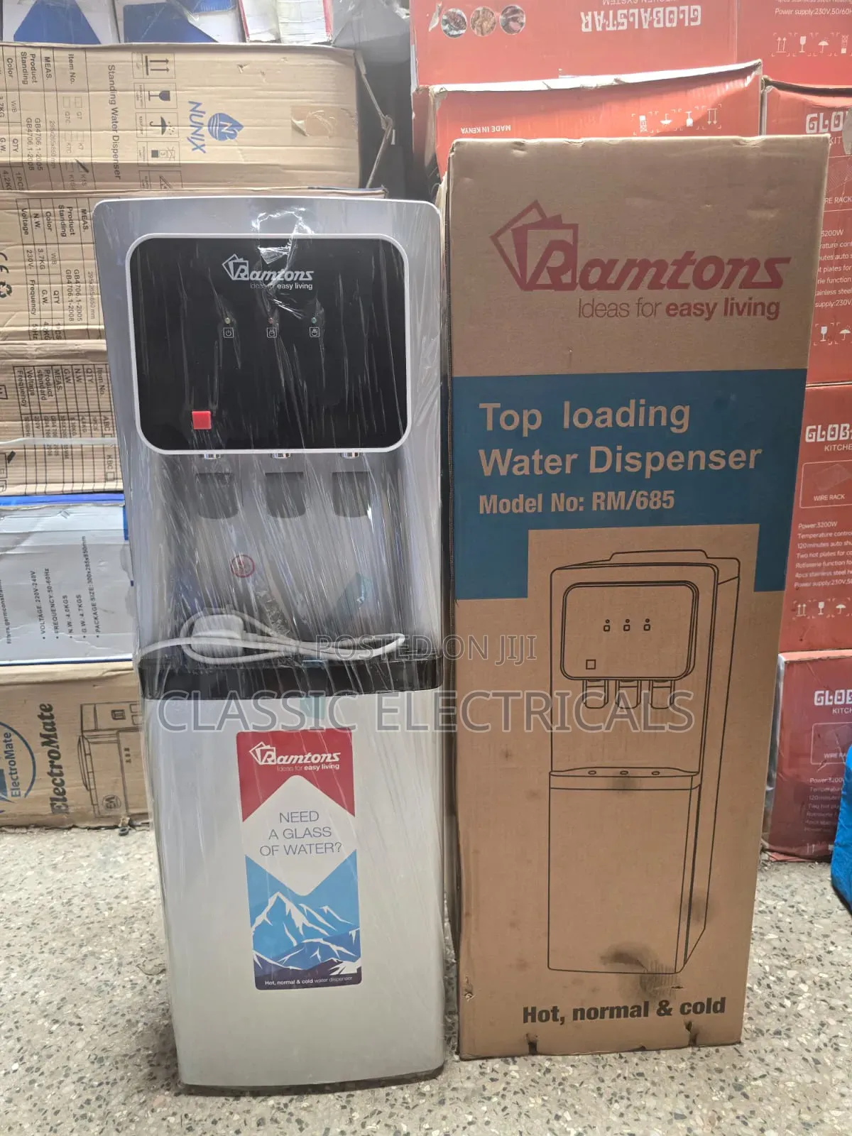 Ramtons Rm/685 3 Taps Dispenser With Compressor Cooling