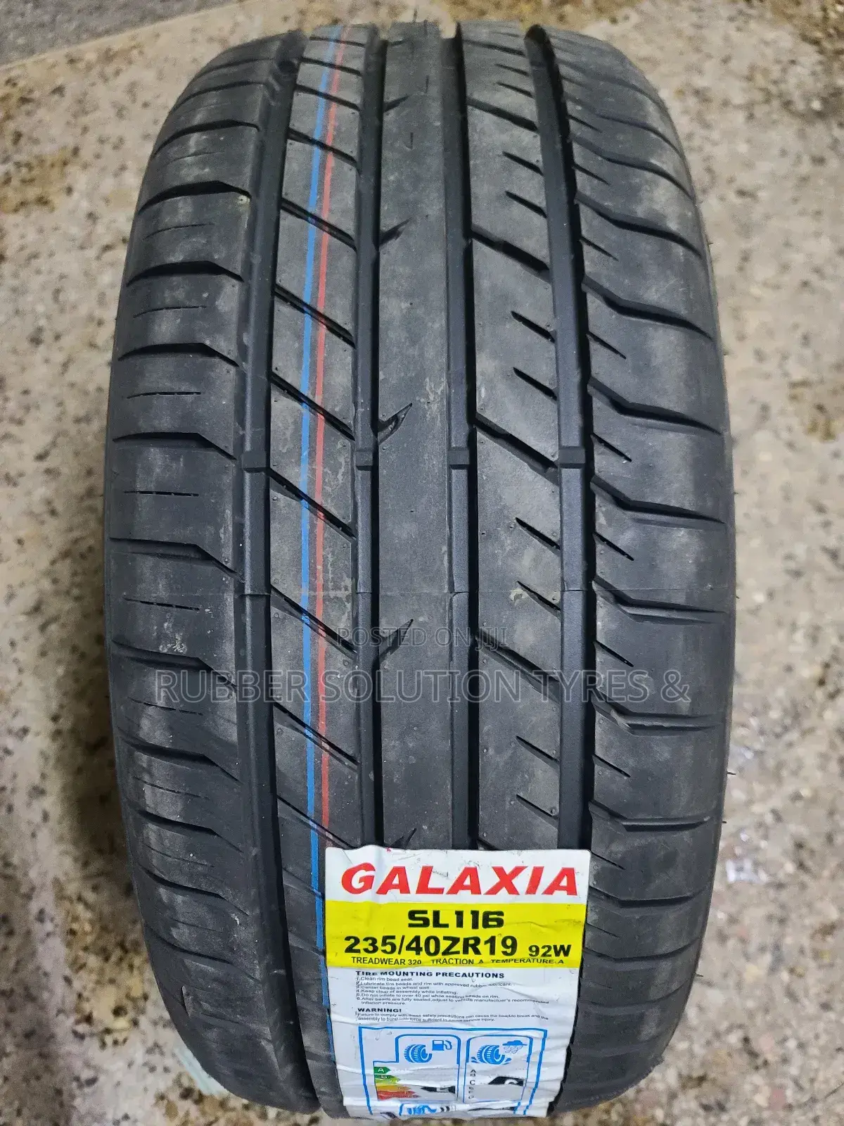 235/40r19 Galaxia Tires 92 W Sl116
