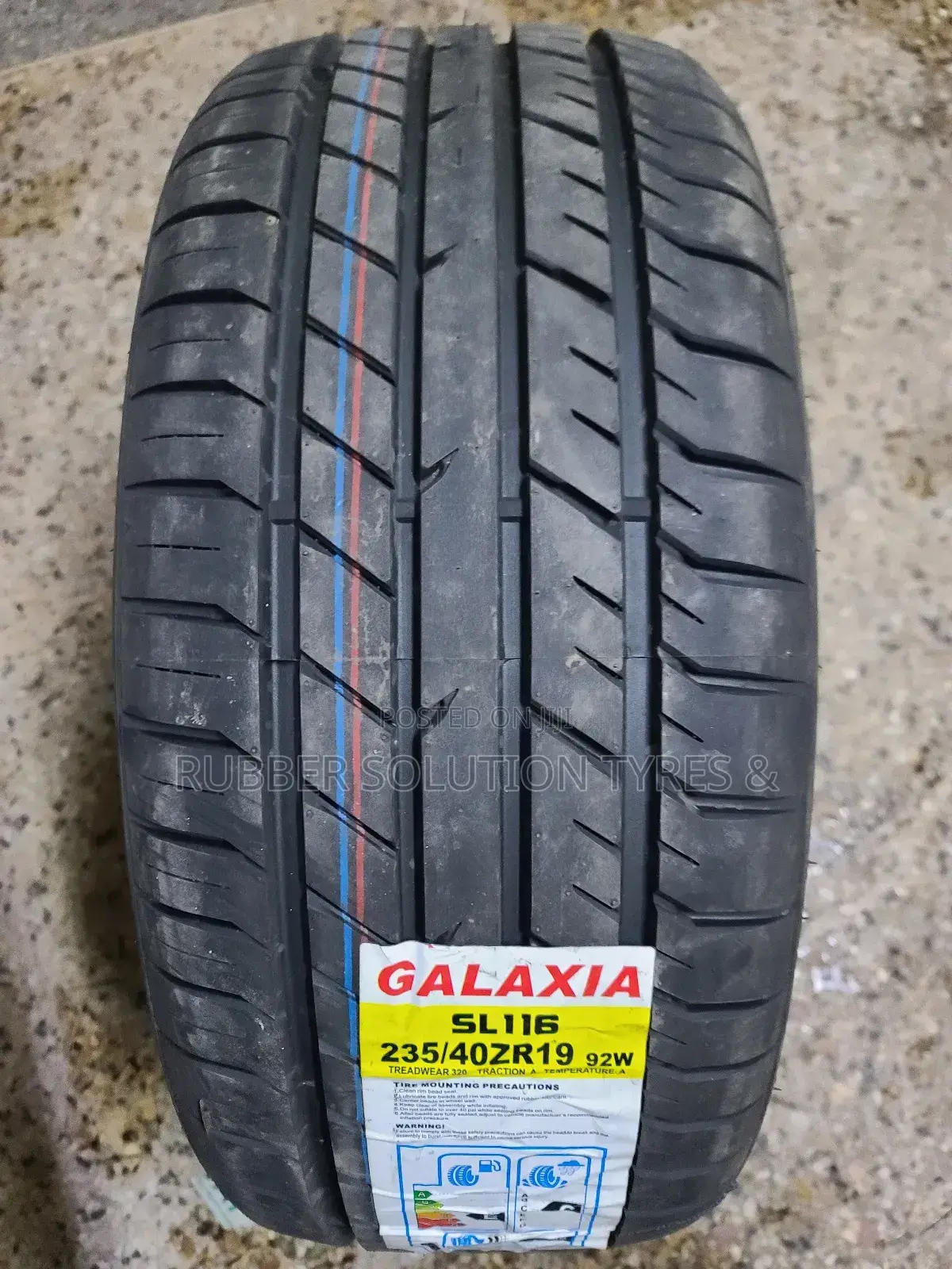235/40r19 Galaxia Tires 92 W Sl116