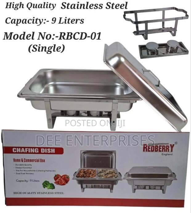 Redberry 9l Single Chafing Dishes - main view