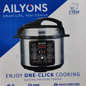 5 Litres Ailyons Multi-Use Pressure Cooker for Easy Meals