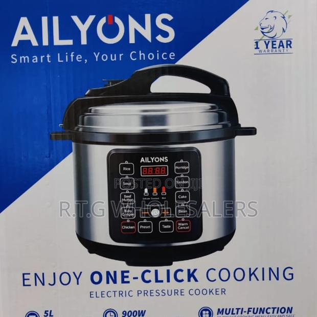 5 Litres Ailyons Multi-Use Pressure Cooker for Easy Meals