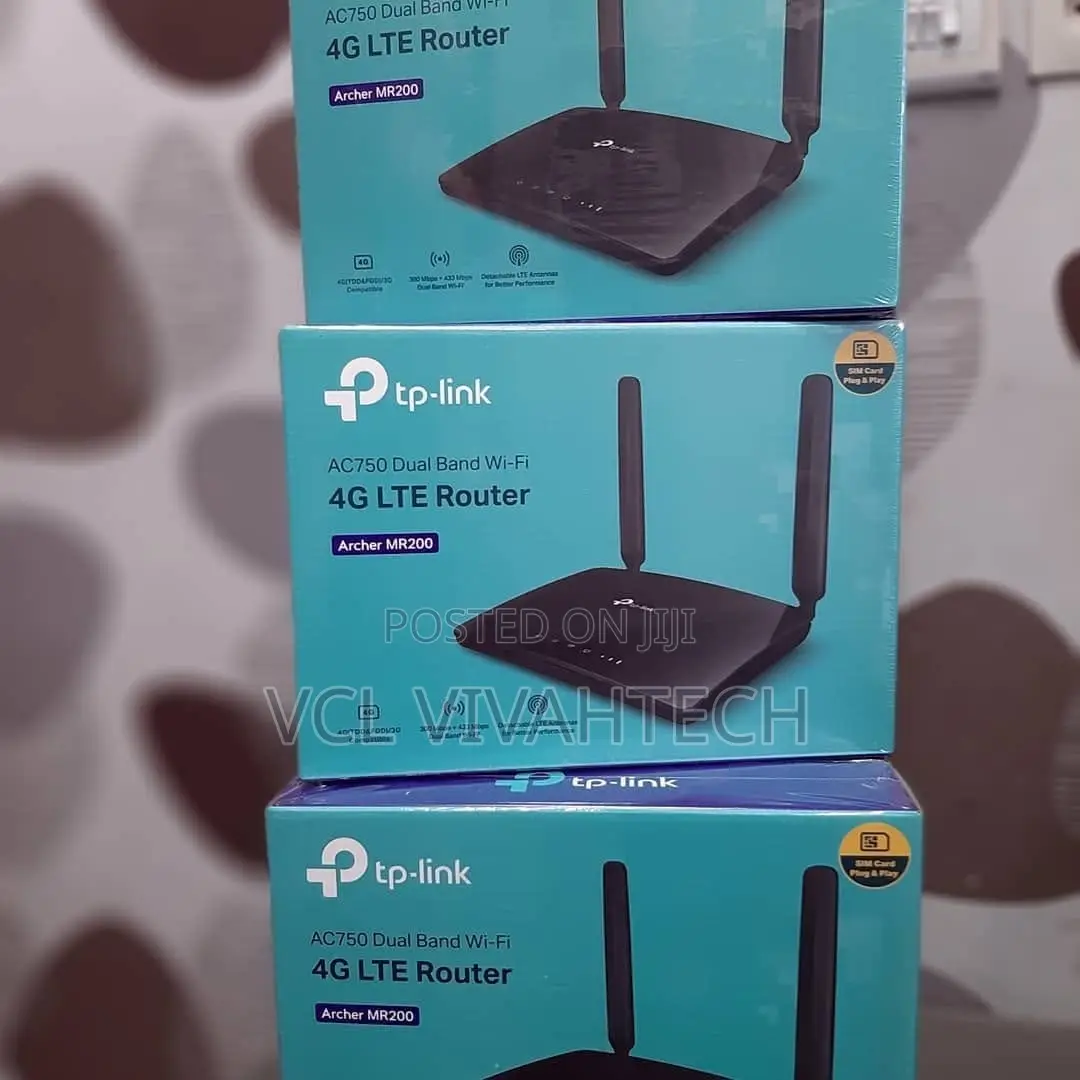Tp-Link Ac750 Wireless Dual Band 4g Lte Router Mr200