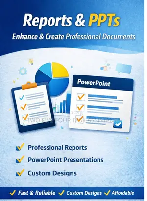 Reports, Ppts, Proposals, Travel Plans Design