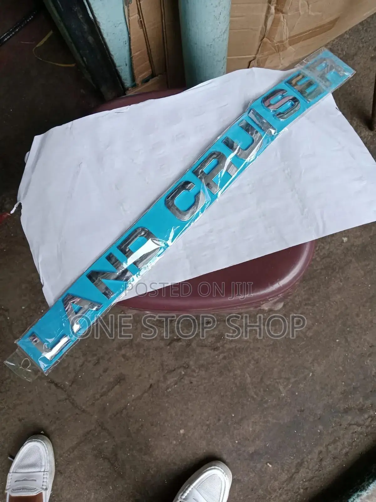 Land Cruiser Engine Cover Decoration Letter Badge