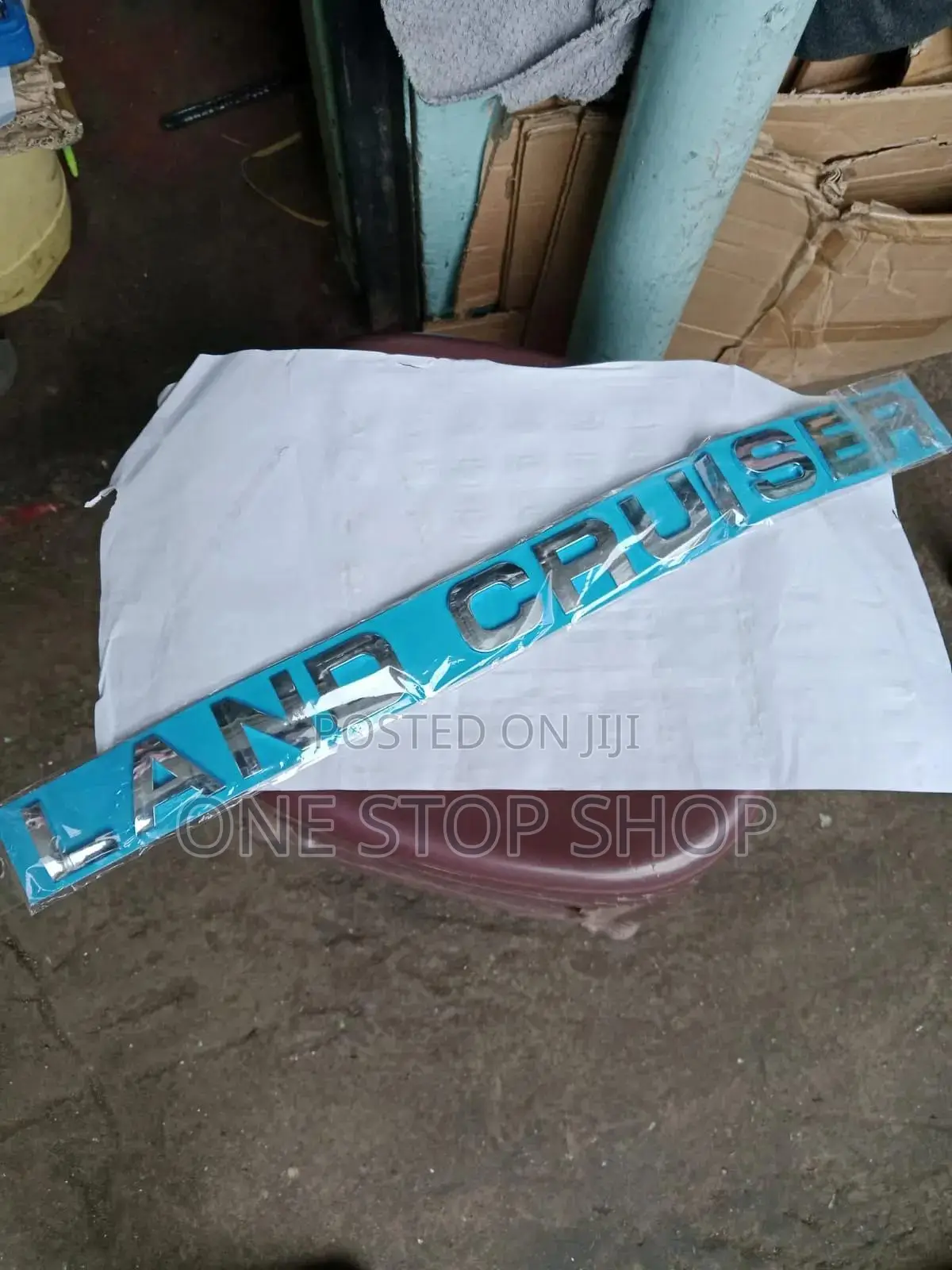 Land Cruiser Engine Cover Decoration Letter Badge
