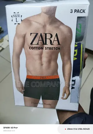 Quality Men Casual Stretching Cotton Nike Ck Zara Lv Boxers