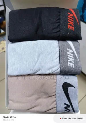 Quality Men Casual Stretching Cotton Nike Ck Zara Lv Boxers