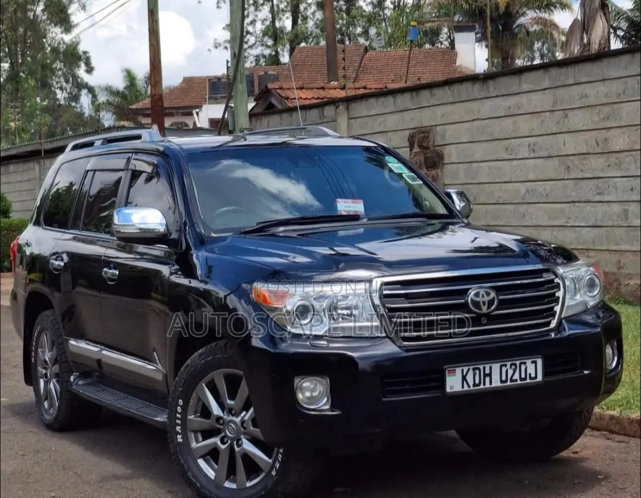 Toyota Land Cruiser 2015 Black