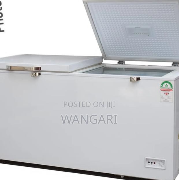345l Double Door Freezer Available in White Hurry Hurry