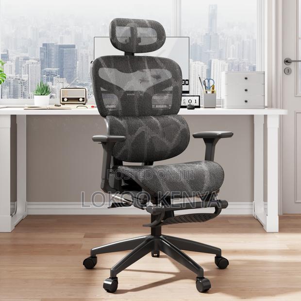High Back Chair ; Othopedic White High Back Chair - thumbnail 10