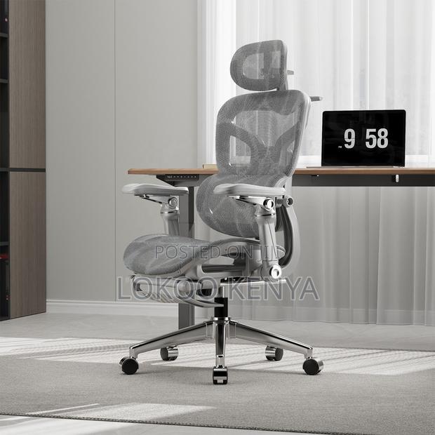 High Back Chair ; Othopedic White High Back Chair - thumbnail 17