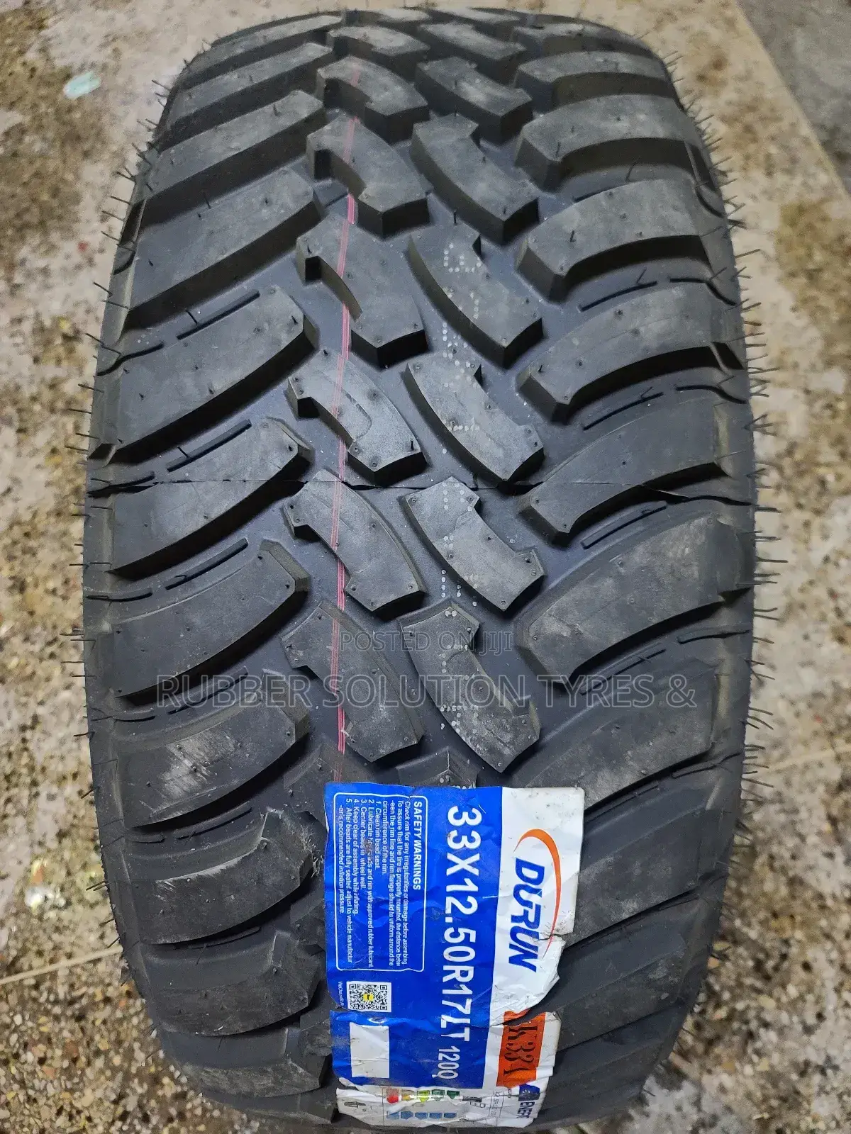 33x12.50r17 Durun Tyres L/T 120 Q Mud-Tarrein