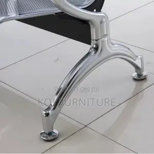 Office Bench; 3-Link Steel Waiting Benches