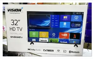 Tv Vision+32 Inch Smart Android (Dobly Audio)