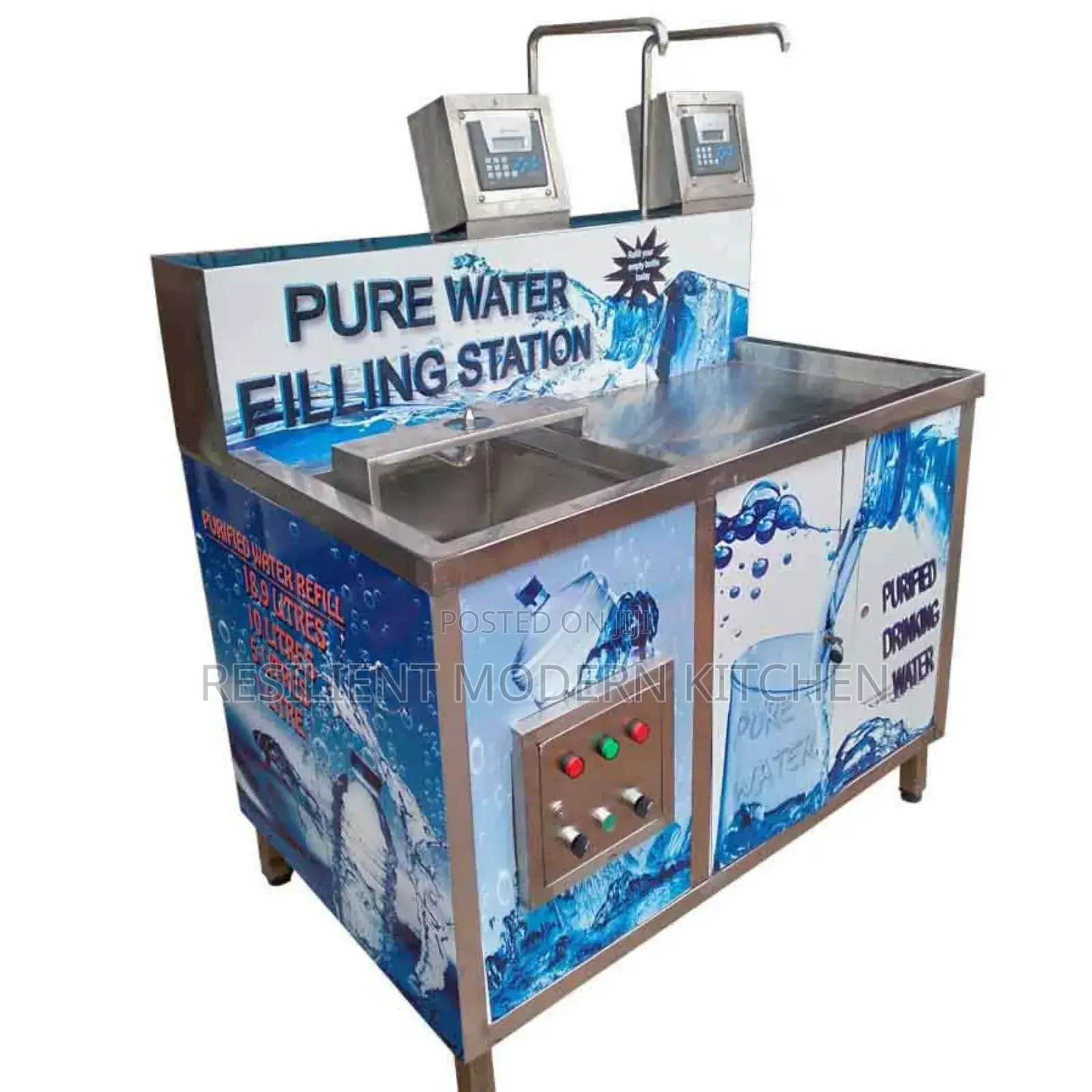 Stainless Steel Water Refilling Station