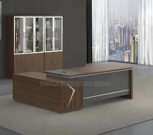 Executive 180cm L-shaped Office Table