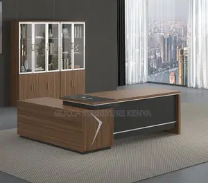 Executive 180cm L-shaped Office Table