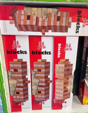 Wooden Blocks Jenga