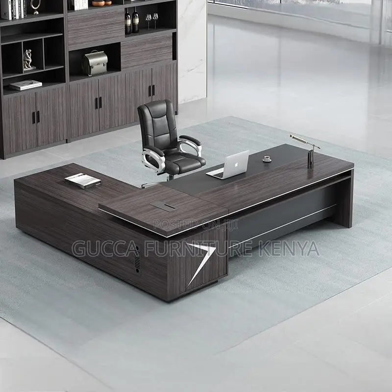 Executive 180cm L-shaped Office Table