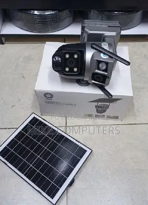 Solar Powered 4g Simcard PTZ Camera With Color Night Vision
