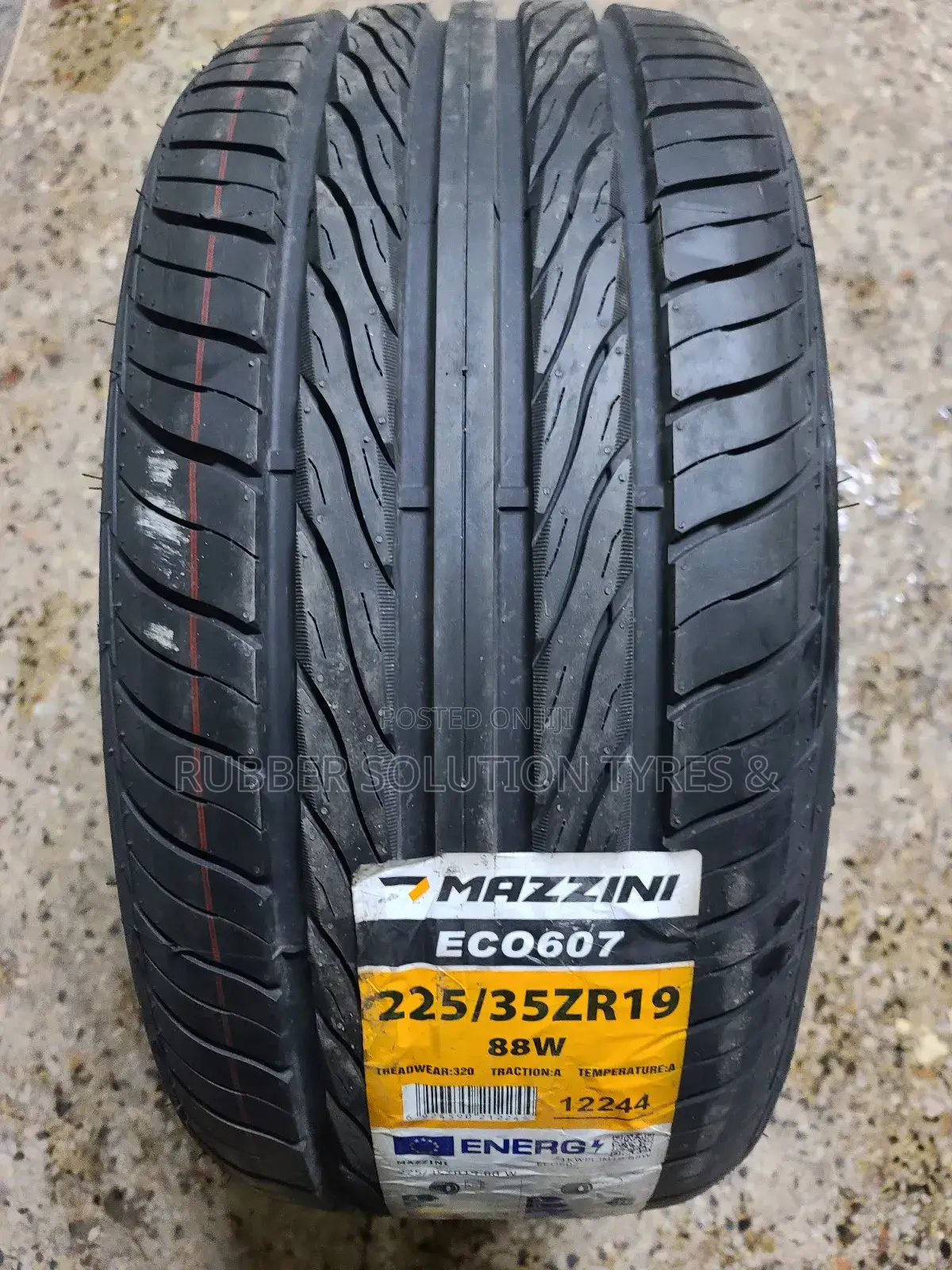 225/35 R19 Mazzini Tyres 88w Eco607