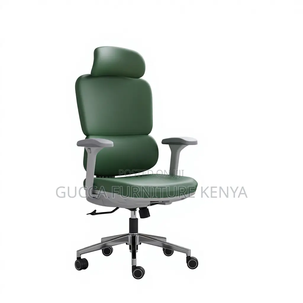 Green Orthopedic High-back Office Chair