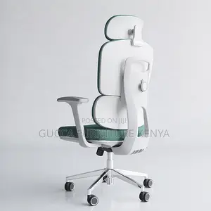 Green Orthopedic High-back Office Chair